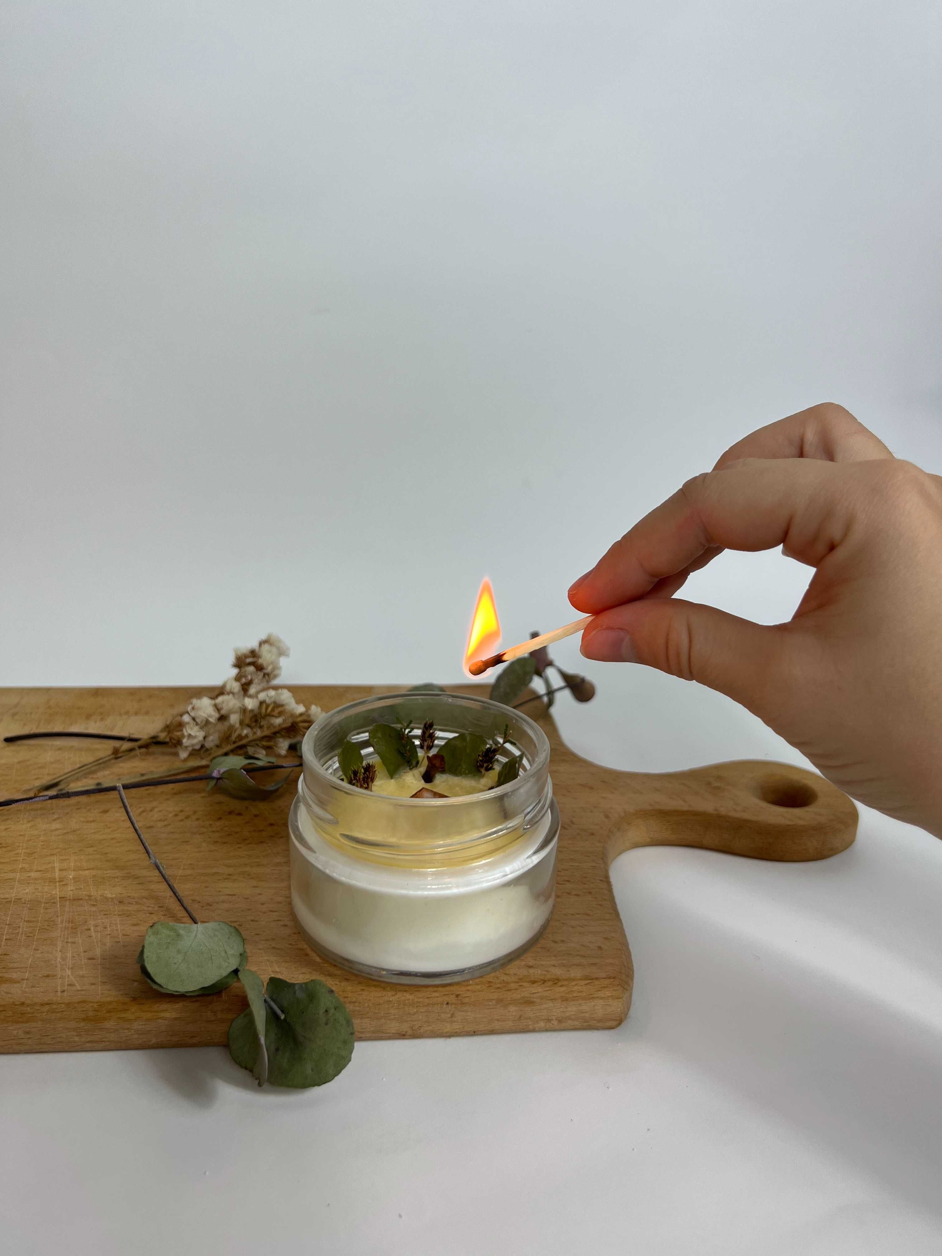 Соєва свічка із евкаліптом