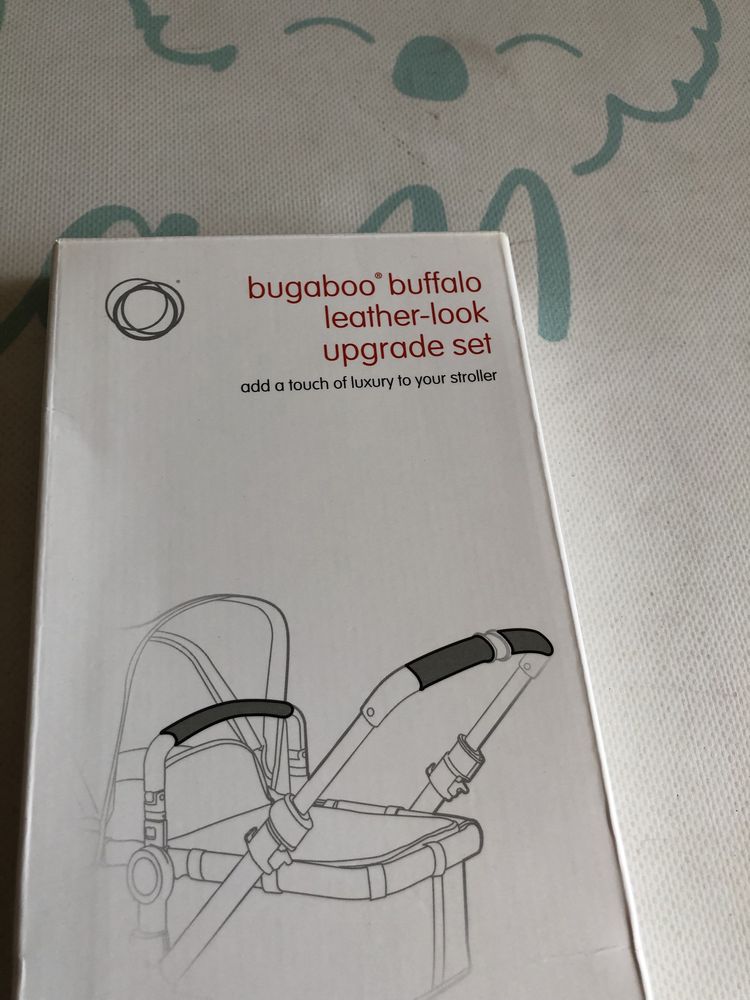 Bugaboo Buffalo NOWE nakładki eko skóra zestaw