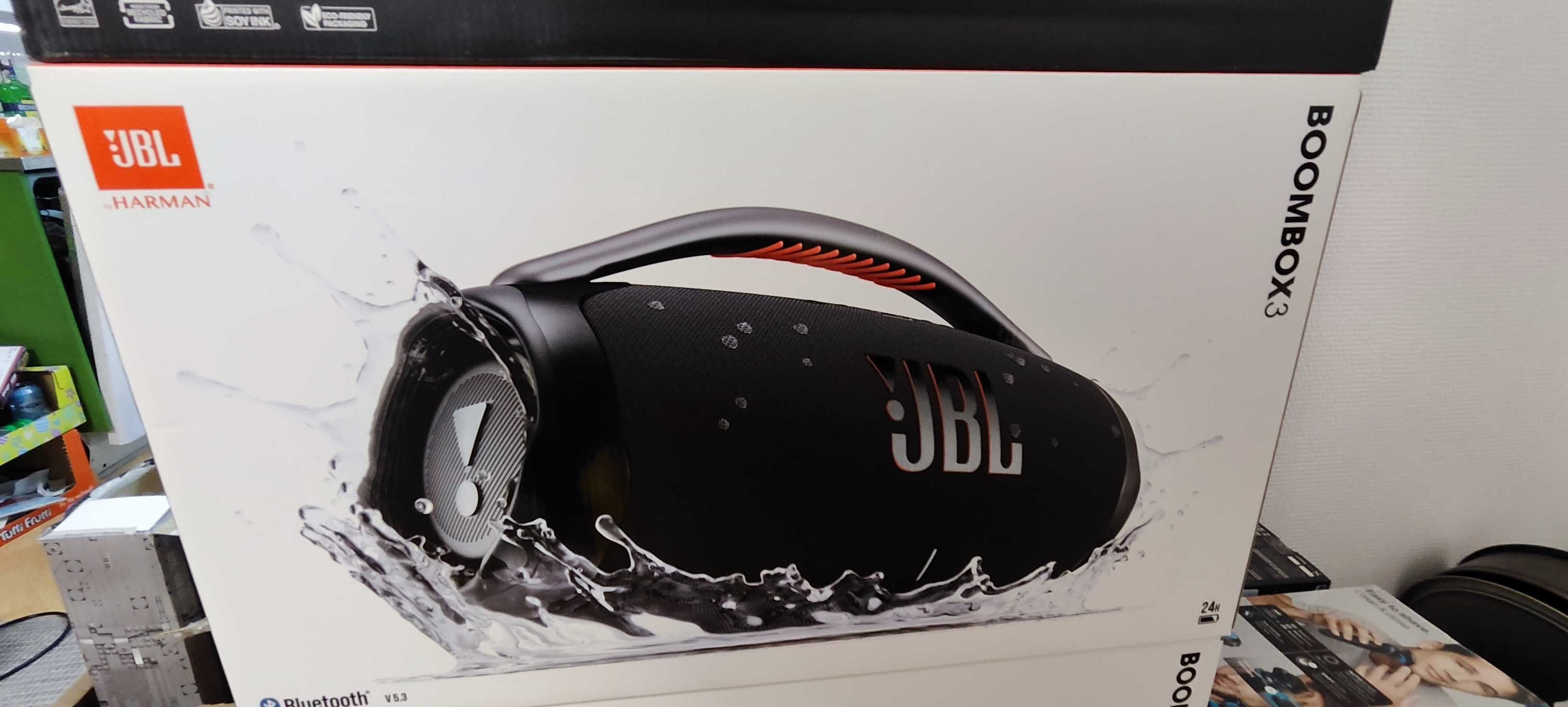 Bluetooth колонка JBL Boombox 3, чорна! Європа. Гарантії 2роки. Наявні