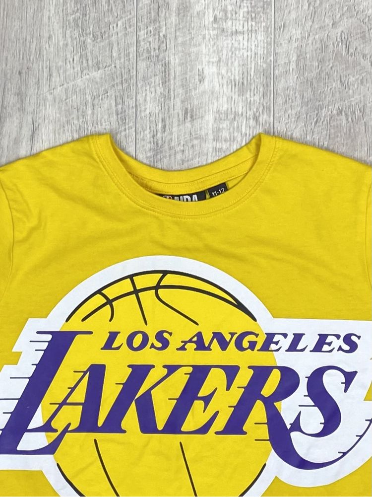 Primark nba lakers футболка 11-12 yrs детская желтая оригинал