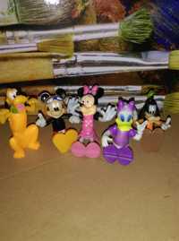 Figurki Miki, Minnie, Goofy, Daisy, Pluto