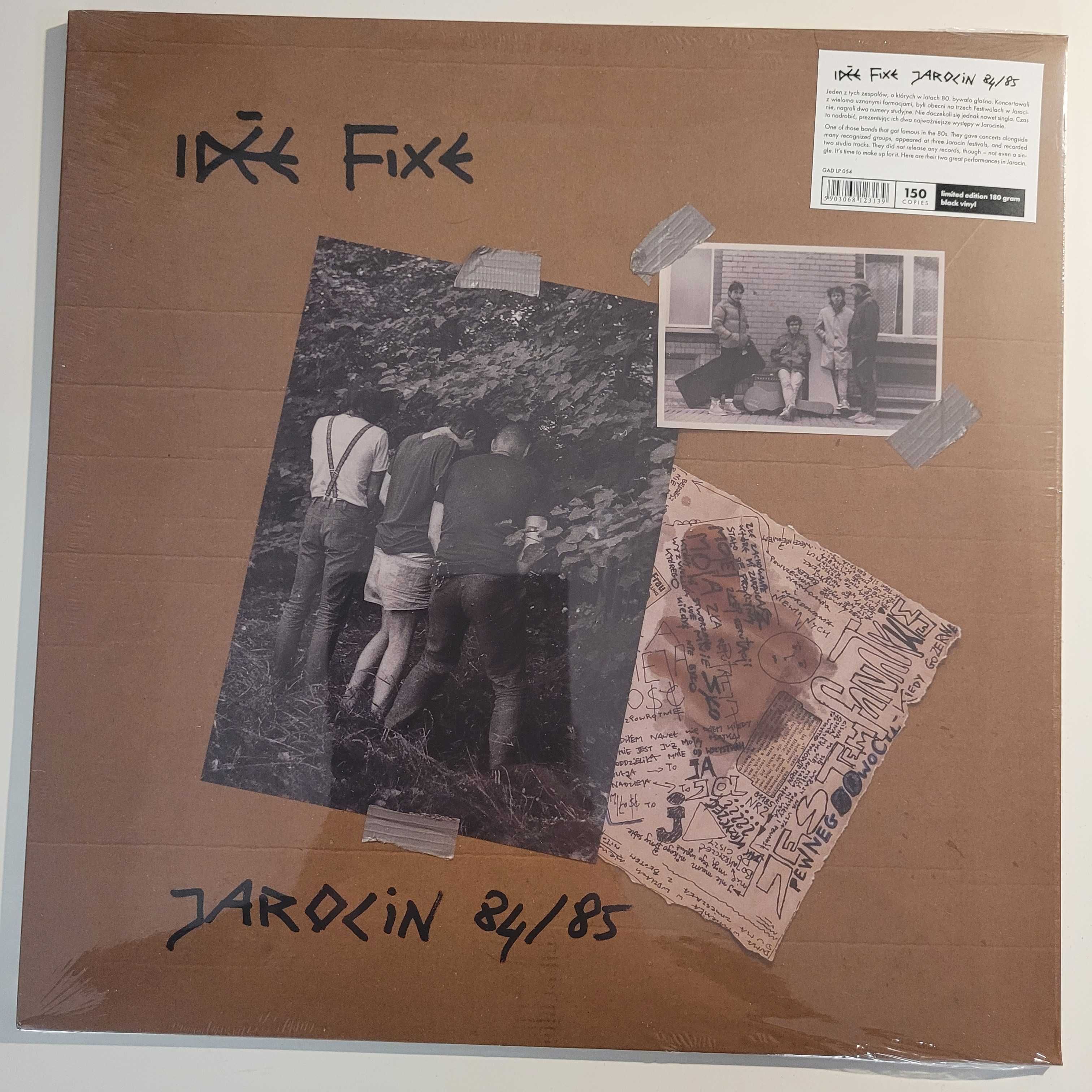 Winyl Idee Fixe - Jarocin 84/85 Gad Records Folia
