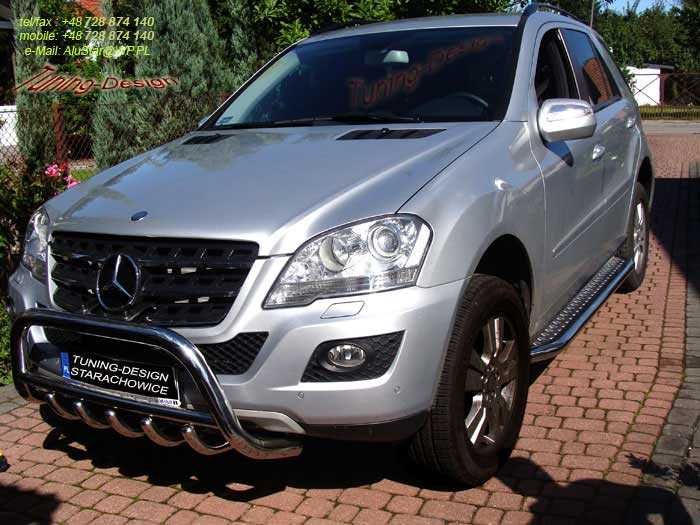 Mercedes ML Podesty Stopnie Orurowanie