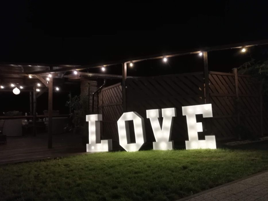 Barman na wesele - Mobilny drink bar - Taniech w chmurach - Napis LOVE