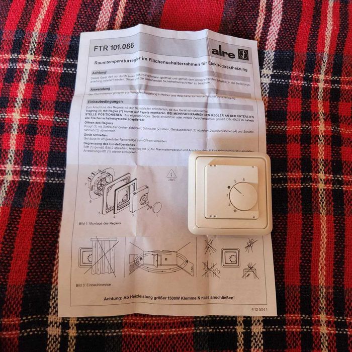 Термостат скрытый ALRE FTR 101.086