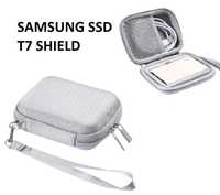 Dedykowany pokrowiec / etui do dysków SSD Samsung T7 Shield SZARY