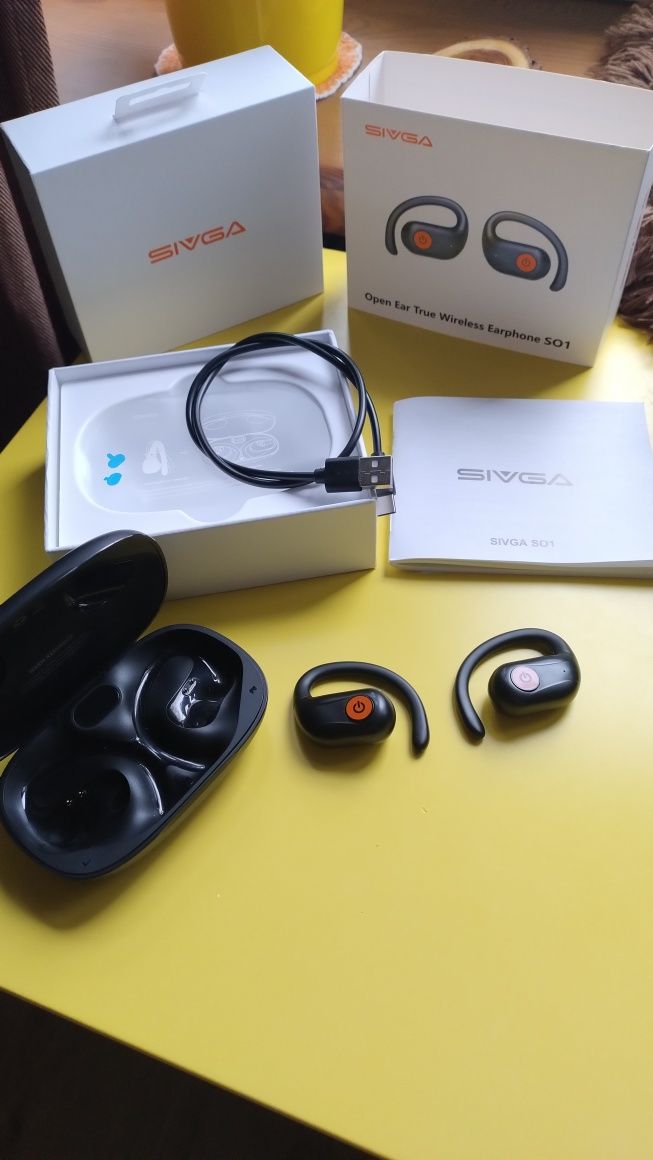 Słuchawki bluetooth Sivga SO1, open ear, na gwarancji