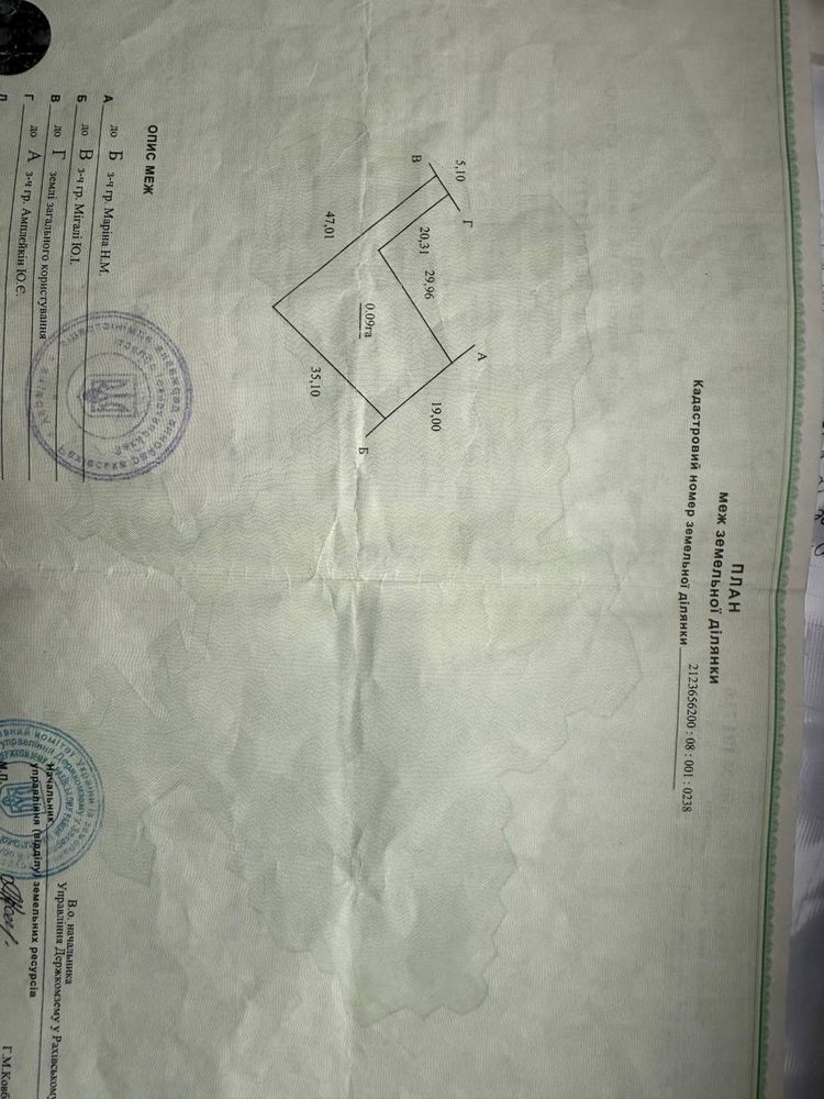Продам земельну ділянку на Драгобраті, біля підйомника