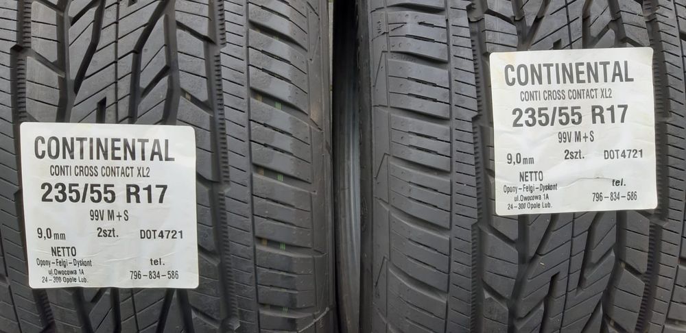 Opony Continental 235 55 R17
