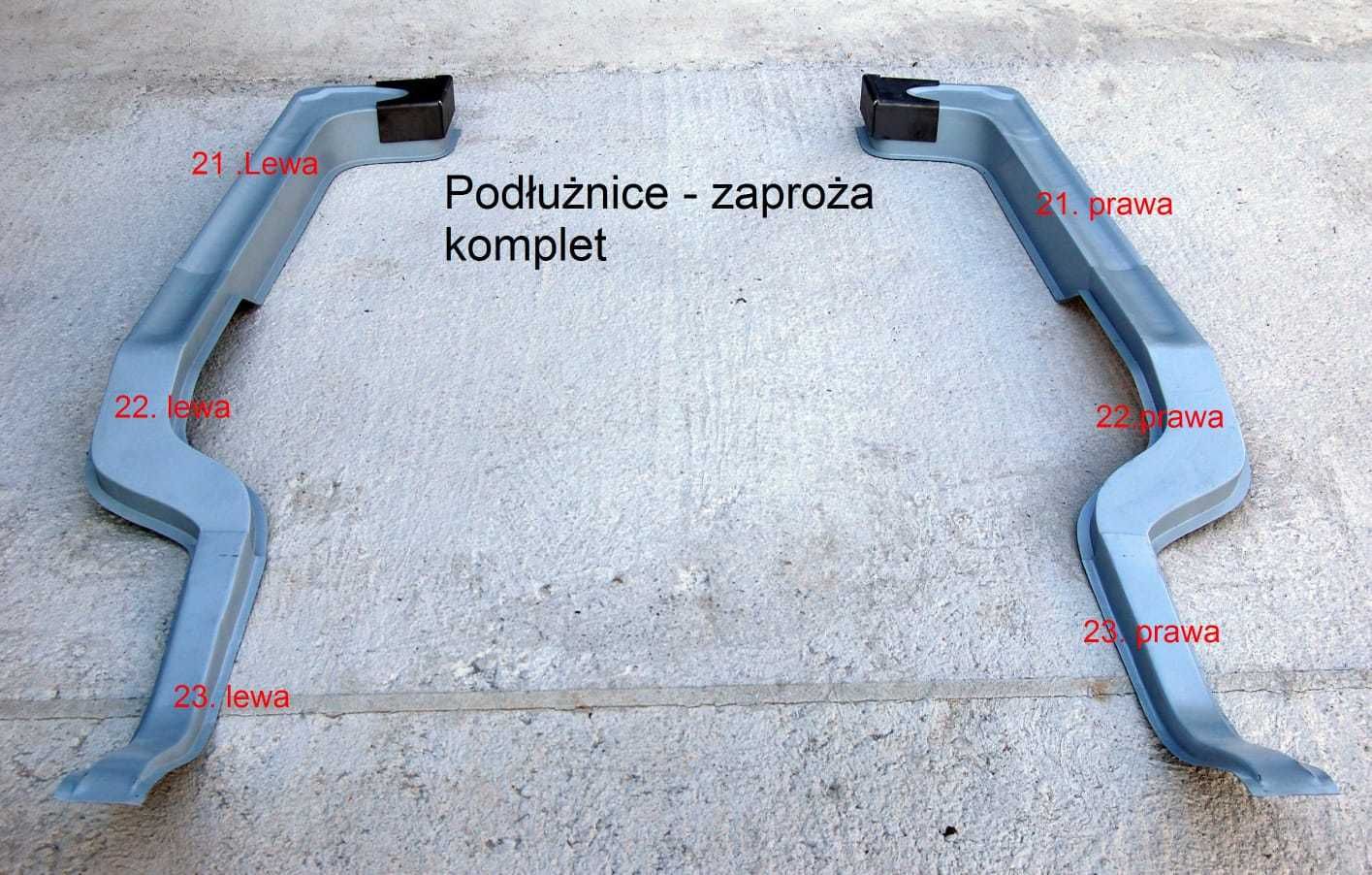 FSO Warszawa 223 224 m20 Pobieda zestaw blach podłoga panele