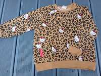 Bluza centki Hello Kitty Zara r.116 musztardowa