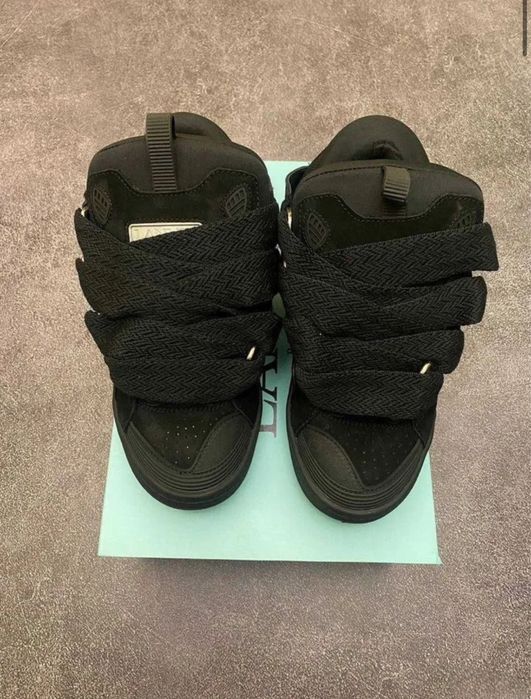 Кроссовки Lanvin Curb Full Black