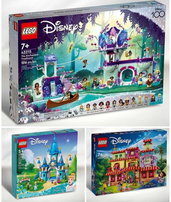 11 НОВИХ НАБОРІВ lego Disney Princess Wednesday лего Дісней замок