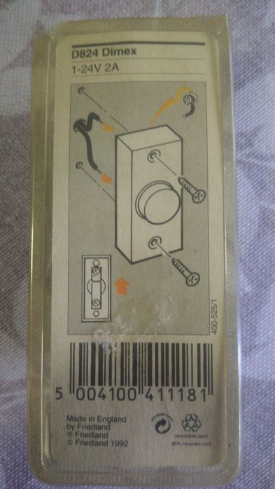 Botão campainha - FRIEDLAND (novo)