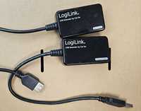 LogiLink UA0021D przedłużacz USB RJ45