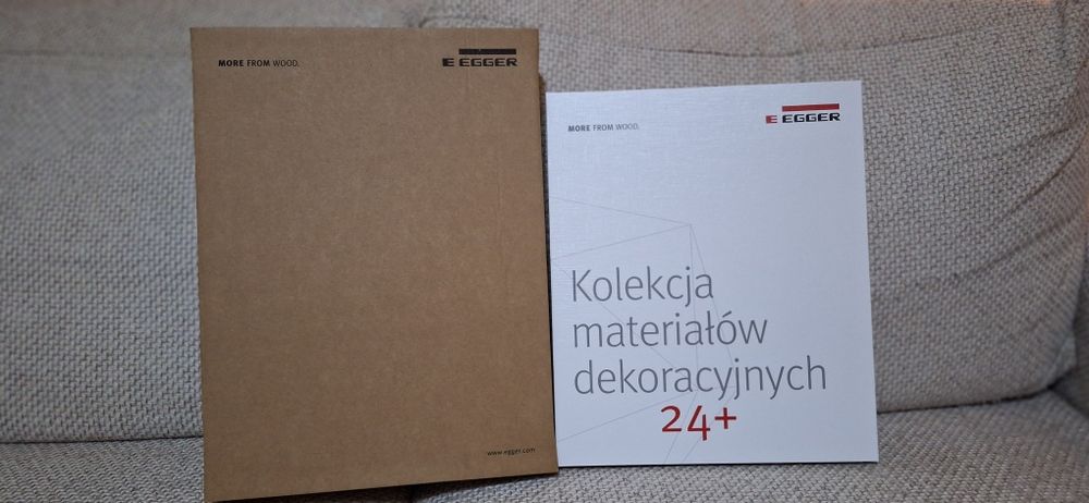 EGGER 24+ oraz KRONOSPAN Feelness, Trend, Slimline - zestaw wzorników