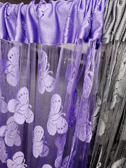 Nowe firanki motylki grube makarony 250*300cm