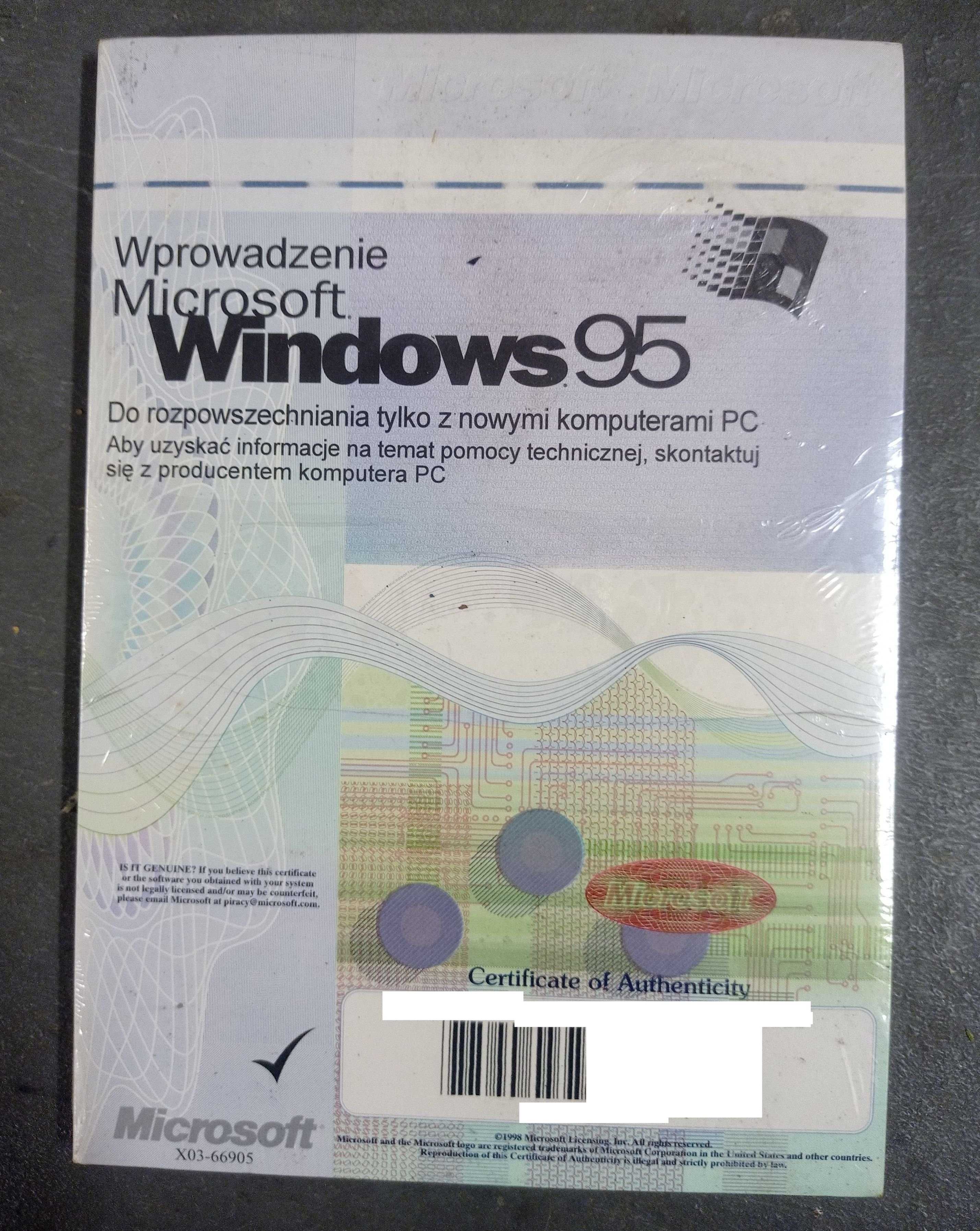 Windows 95 - nowy system