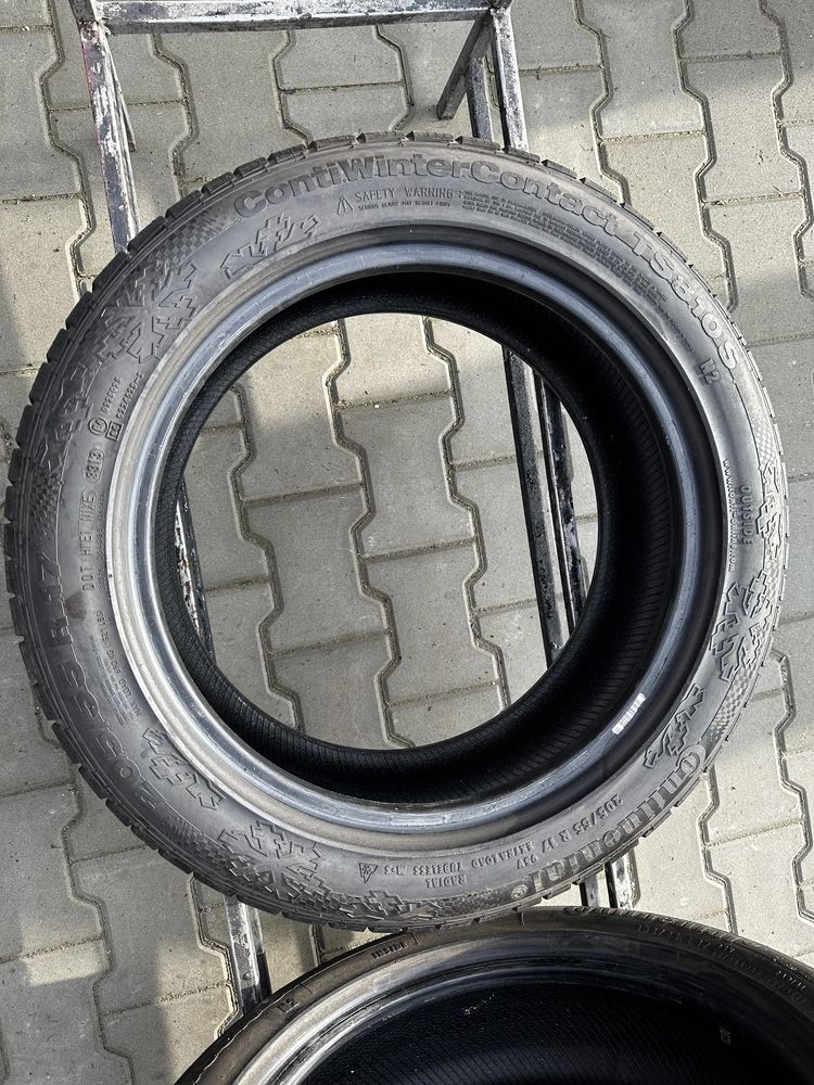 205/55r17 continental zima komplet opony z de