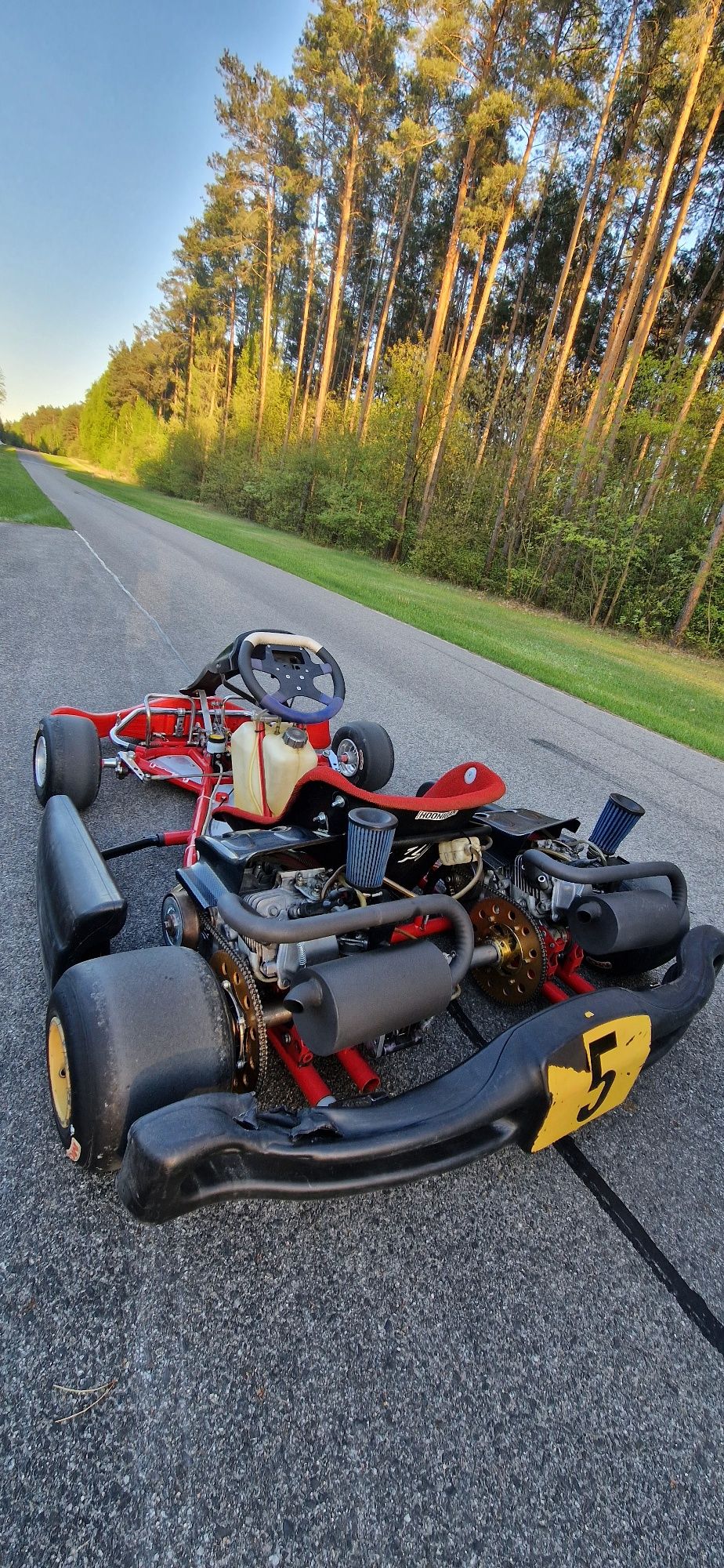 Gokart 2x Honda GX200 | Slicki | CNC | Gotowy na tor!