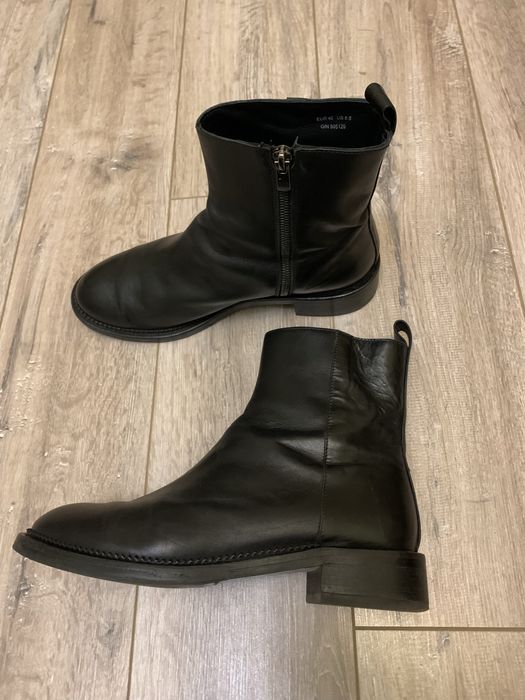 Ботинки кожаные женские, 39 размер