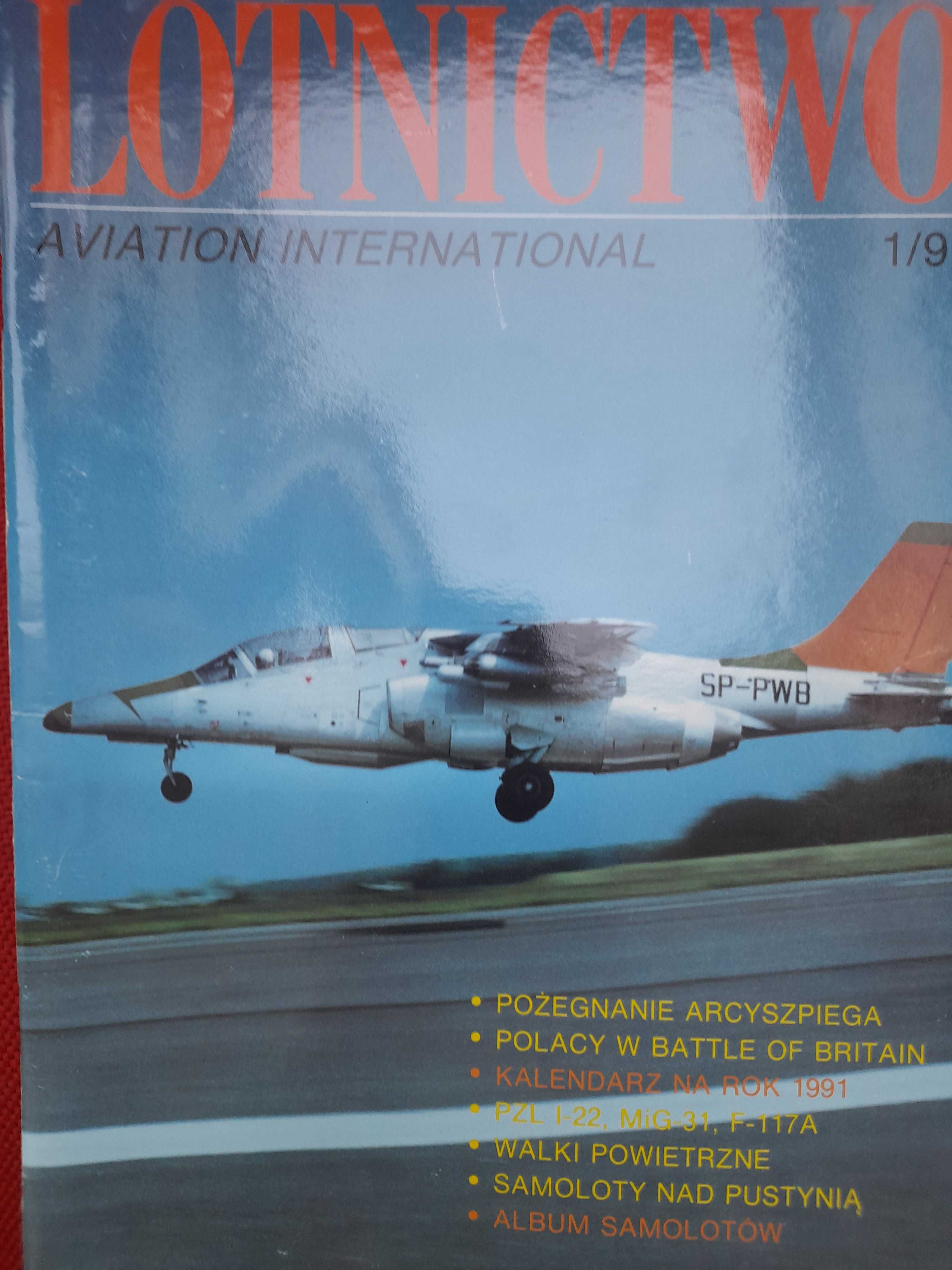 LOTNICTWO Iryda, MiG-31, F-117A, PZL-105, Blackbird IŁ-114 + kalendarz