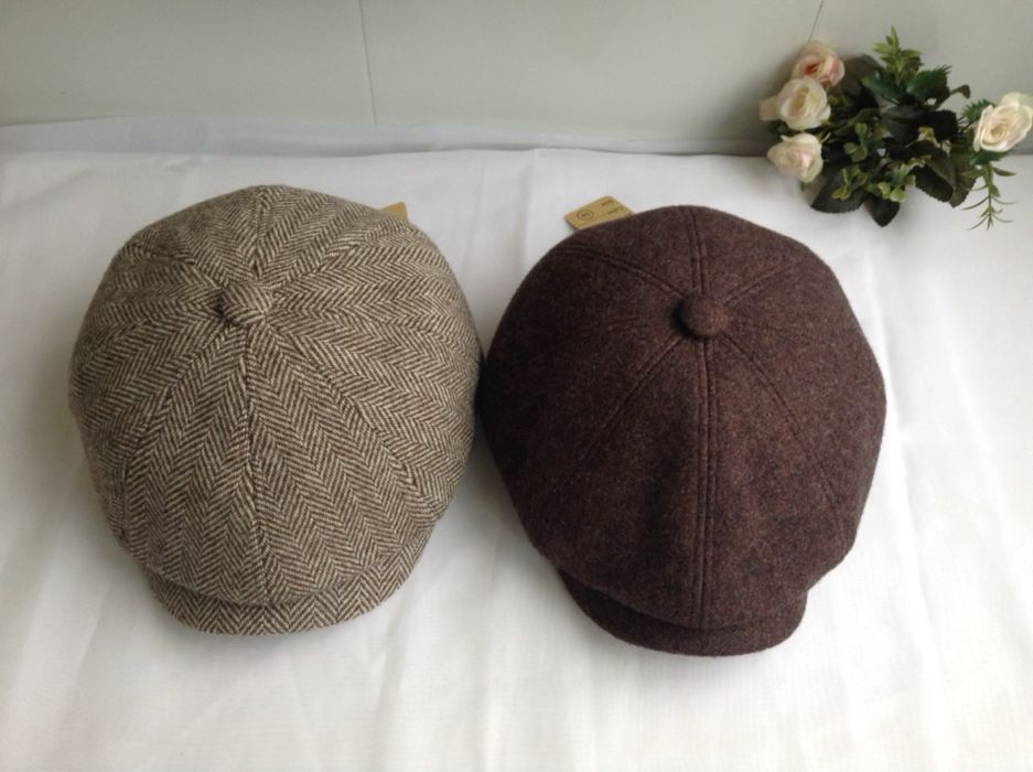 Кепка мужская восьмиклинка теплая шерсть