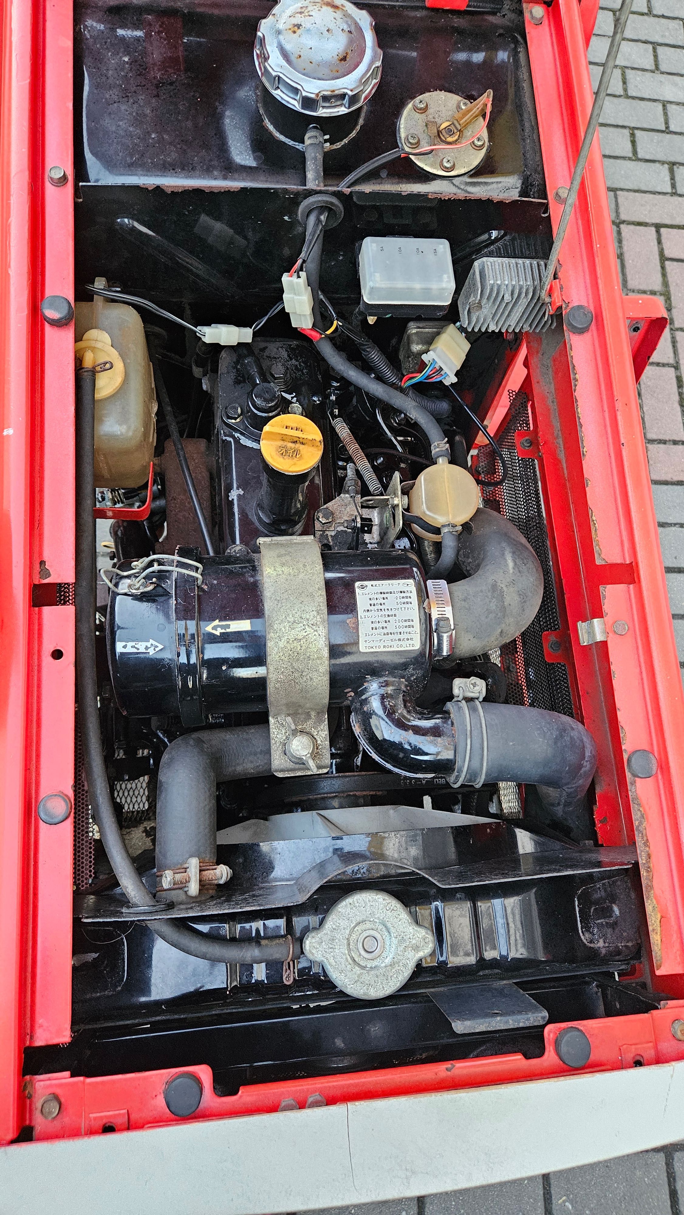 Traktor Yanmar F15d traktorek mini-japoński
