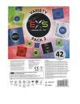 Prezerwatywy zestaw EXS Variety Pack 2 42szt. stymulujące chłodzące