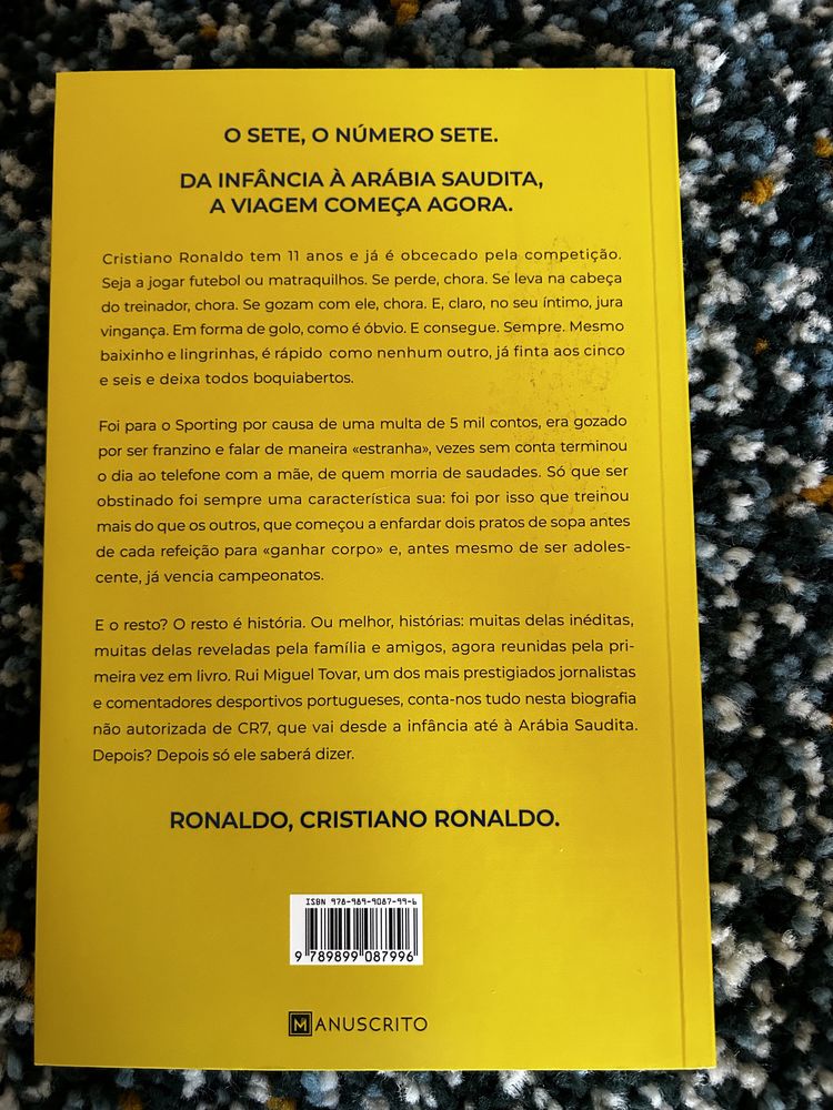 Livro - Cristiano Ronaldo As Histórias que Faltavam