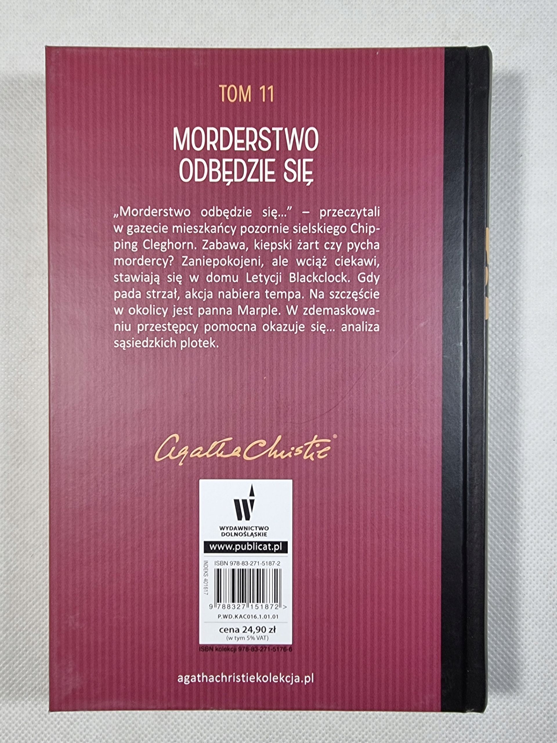 Morderstwo Odbędzie się / Tom 11 / Agatha Christie