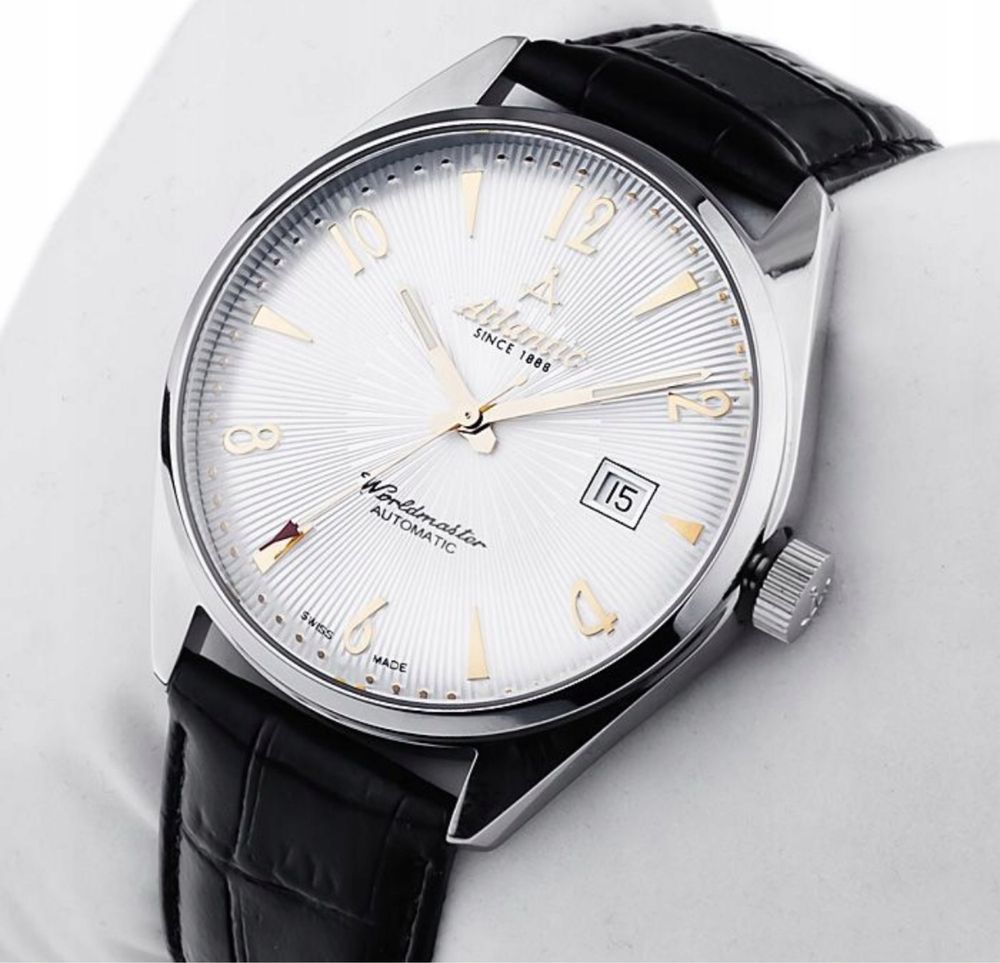 Zegarek ATLANTIC Worldmaster AUTOMATIC 51752.41.25S 40mm WR50 SW200
