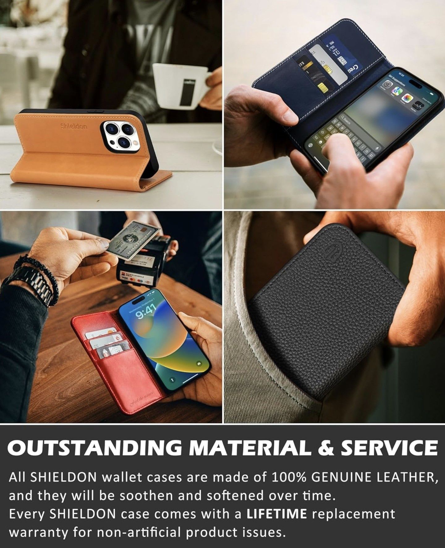 Etui SHIELDON do iPhone'a 13 Pro Max 5G
