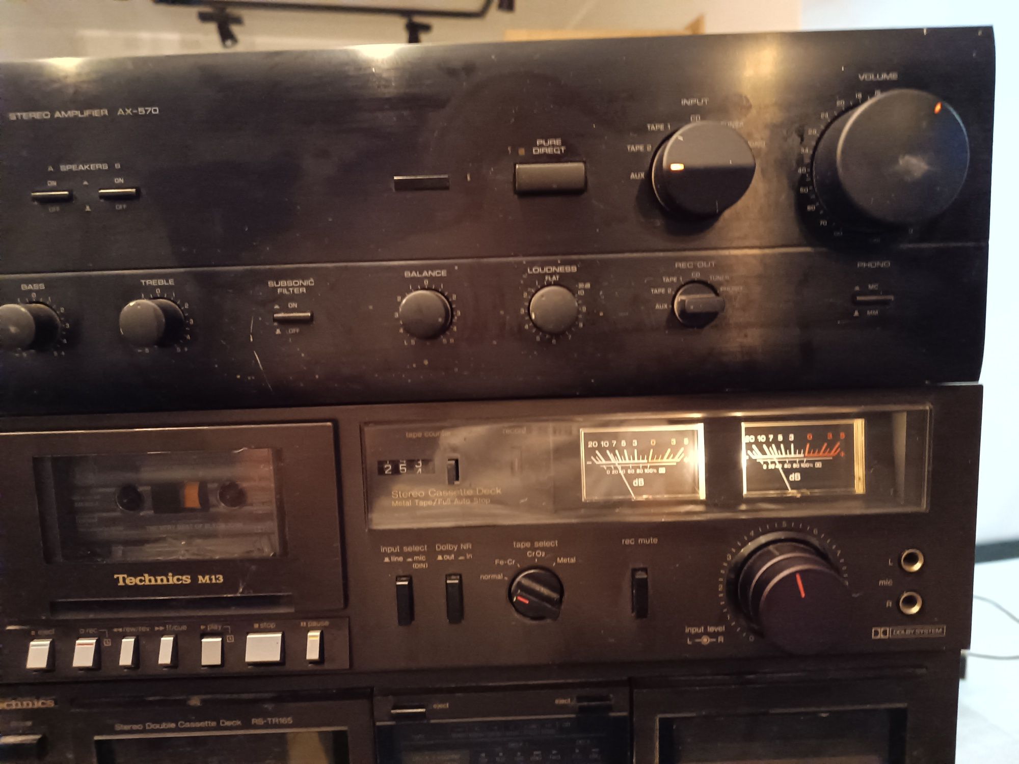 Technics RS-M13 Magnetofon jednokasetowy Unikatowy