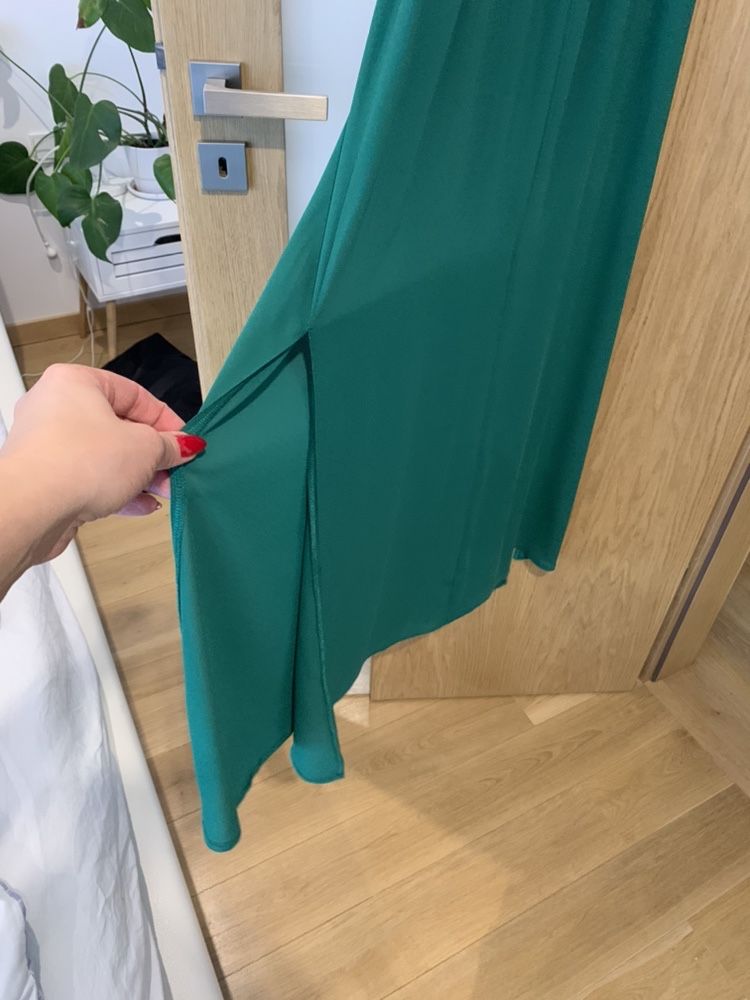 Zieleń nowa sukienka maxi rozm 40