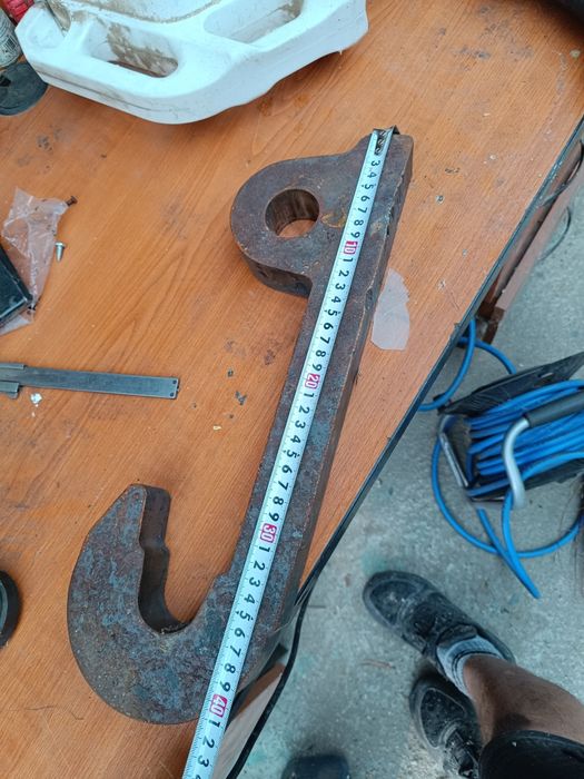 JCB,CRAMER Uchwyt mocowanie do łyżki wideł itp...