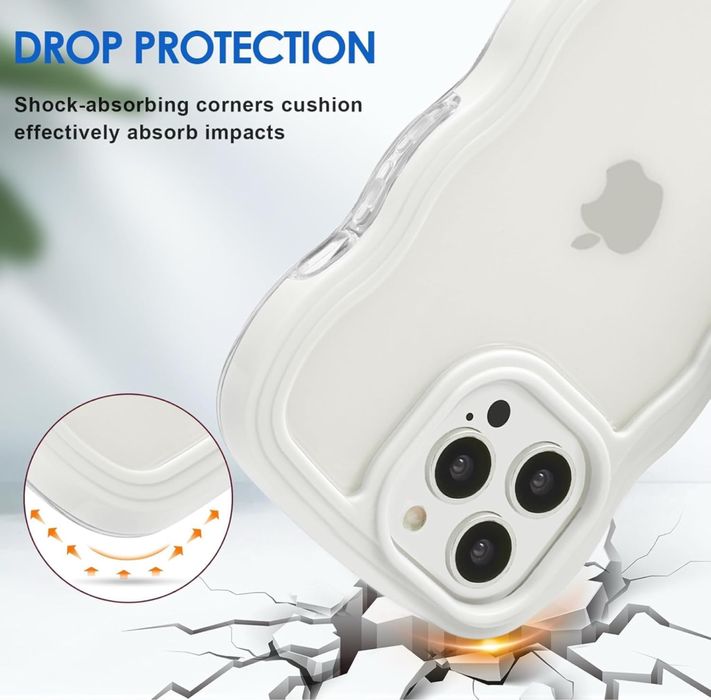 Etui ALYMIYA białe do iPhone 15 Pro Max – dopasowanie i ochrona