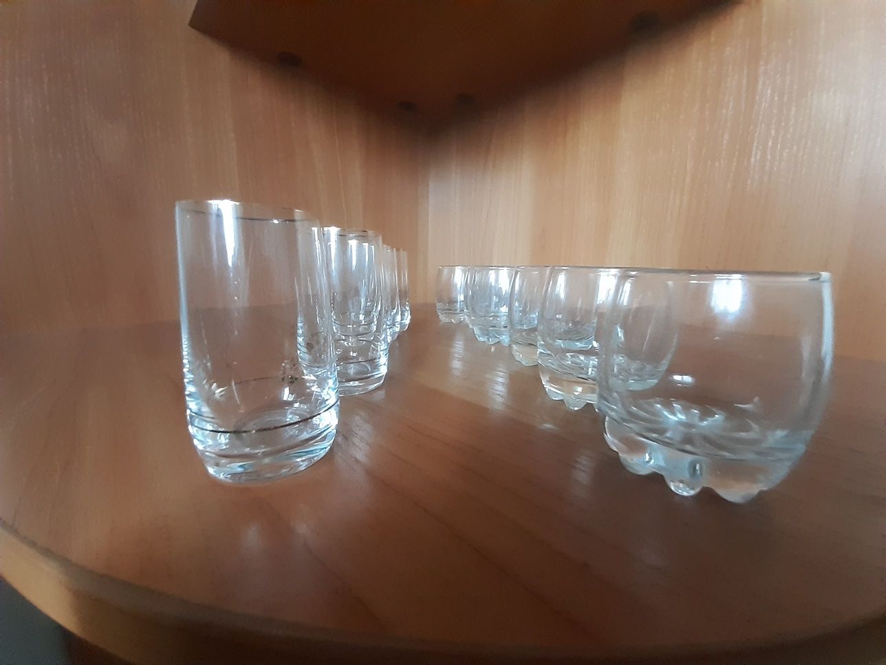 Хрустальные  фужеры  .