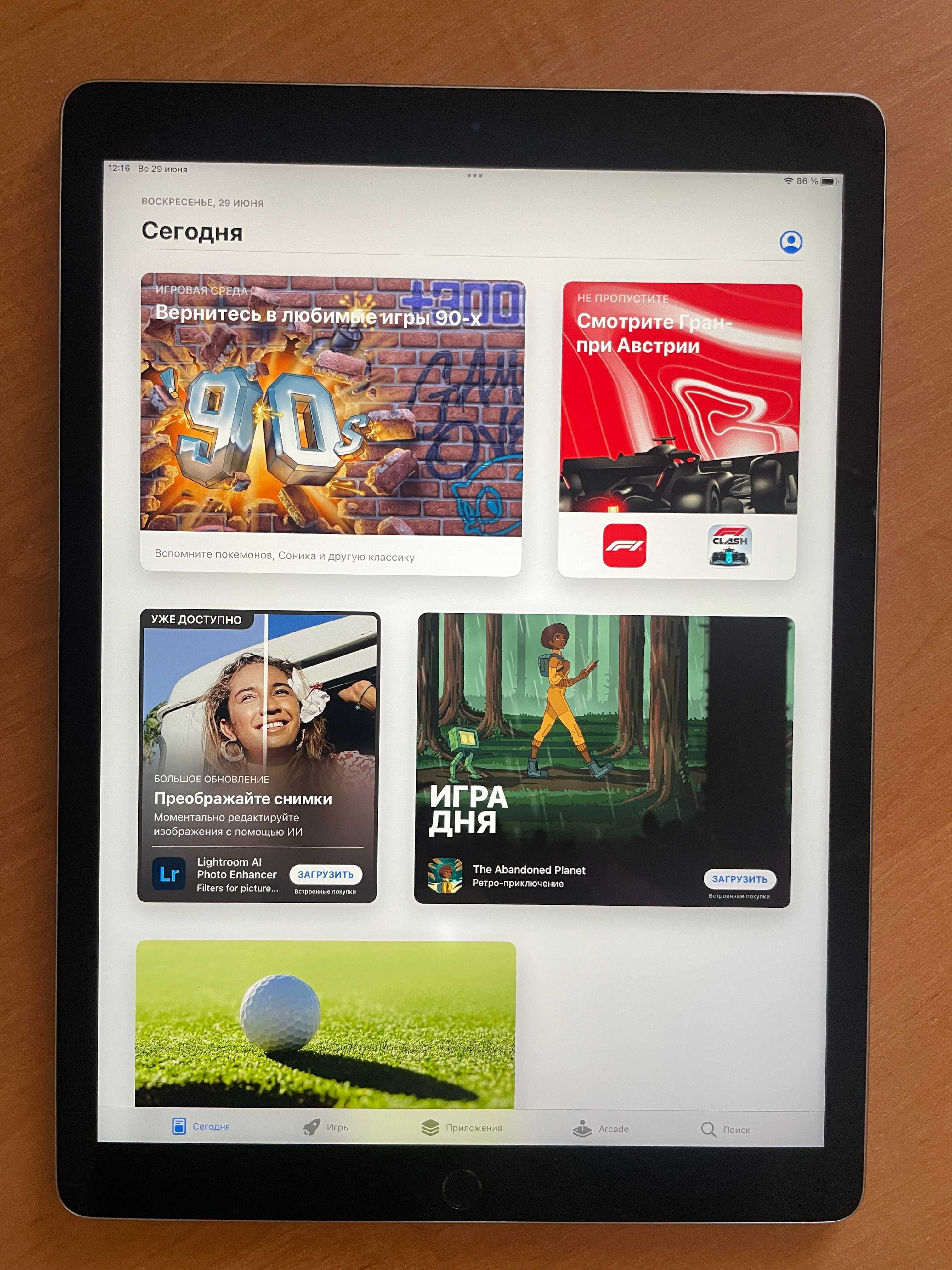 Apple iPad Pro 12.9/ 32GB . Wi-Fi. Батарея 100%