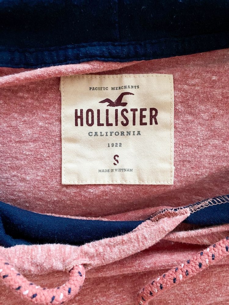 Bluza z kapturem Hollister roz. S