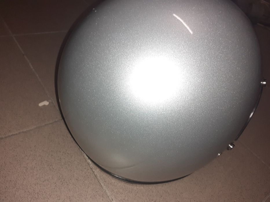 Nowy kask AWINA m integralny srebrny wsk shl mz jawa junak osa gazela