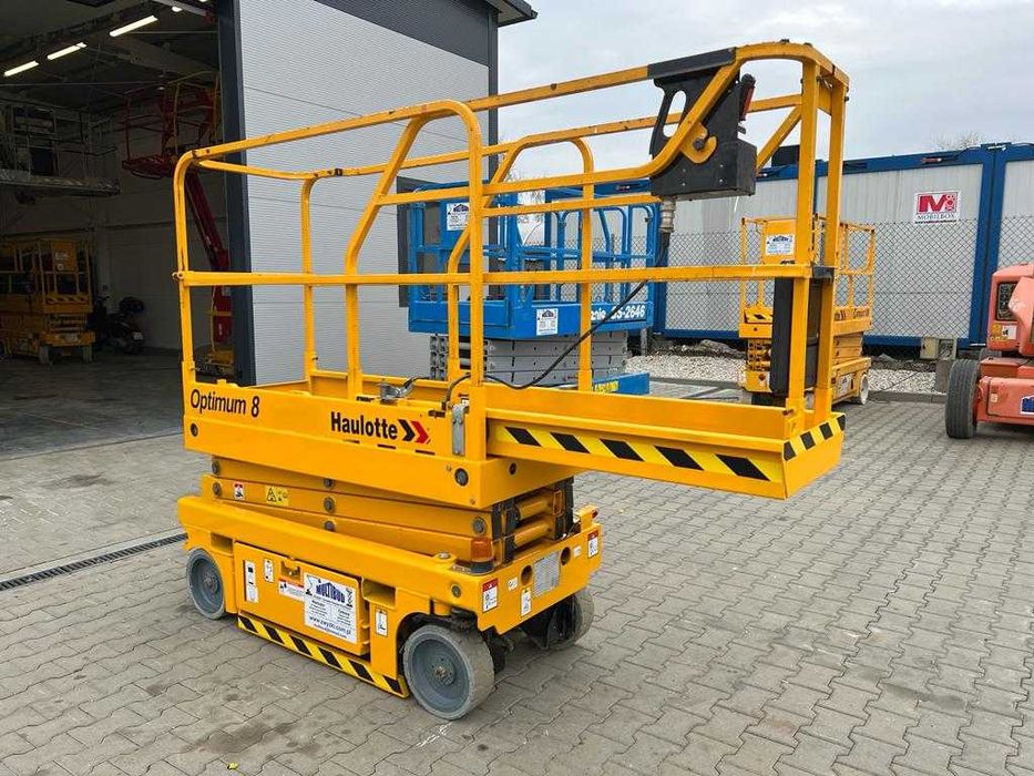 Wynajem podnośnika zwyżka 8 metrów HAULOTTE JLG GENIE MANITOU