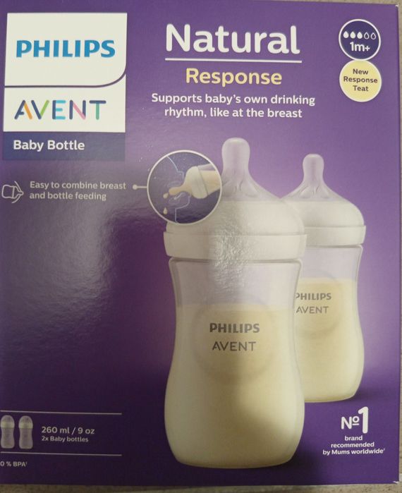 Zestaw butelek Avent Natural Response