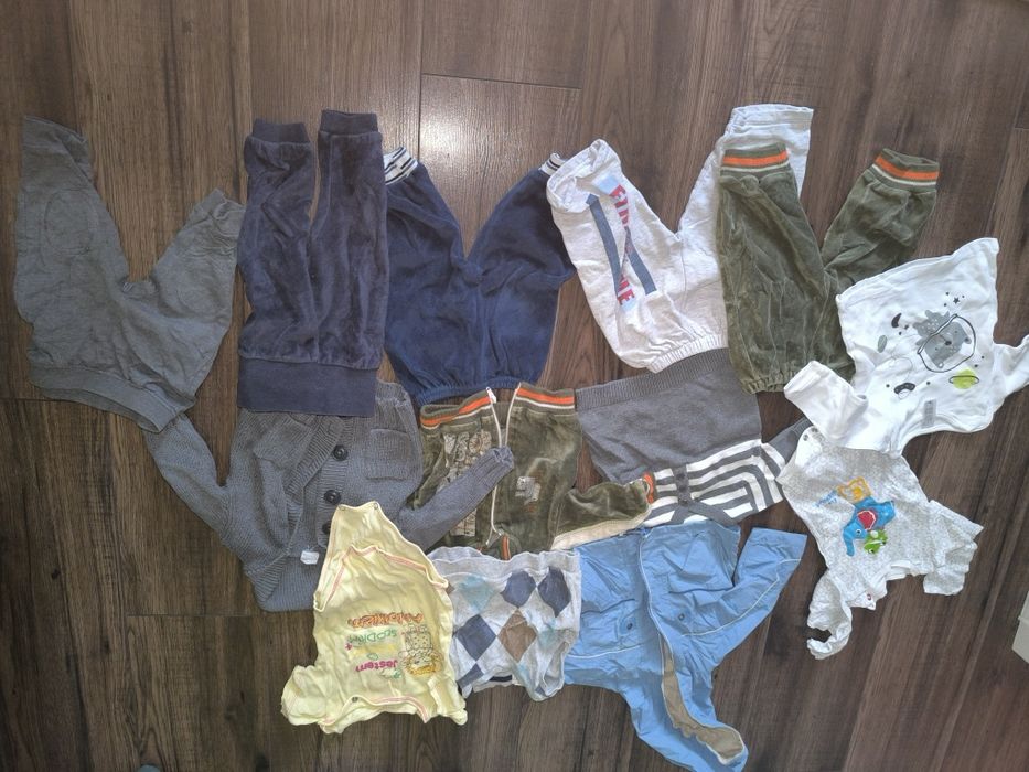 Paka ubrań dla chłopca rozm 68 szt 13