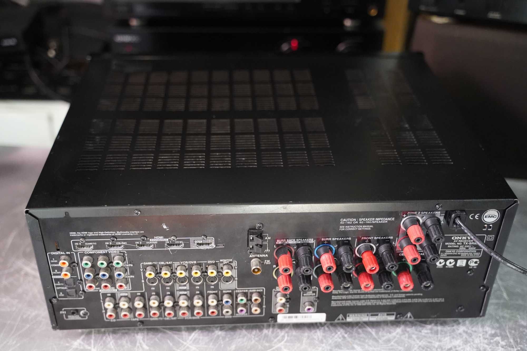 Amplituner kina domowego ONKYO  japoński-moc 5x90W