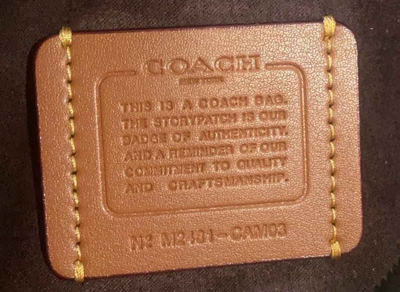 Шкіряна сумка Coach Empire