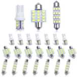 Lâmpadas em Led SMD de alto brilho, carro, moto 12V e 24V
