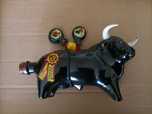 Garrafa Touro com Castanholas