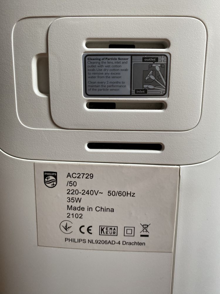 Oczyszczasz i nawilżacz powietrza Philips ac 2729