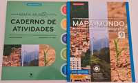 Manual de Geografia-Mapa-Mundo.  9. Ano.  Novo